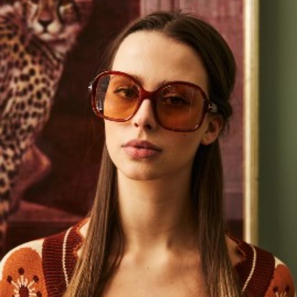 NEW TOM FORD FT1034/S 45E WOMEN SUNGLASSES TOM FORD HANLEY TF1034 EYEWEAR - Picture 2 of 14